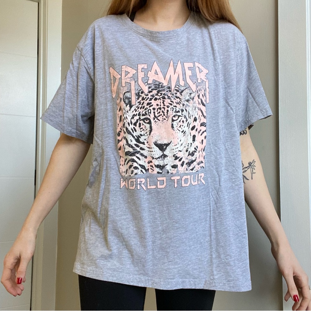REFINED CANVAS T-SHIRT ‘DREAMER WORLD TOUR’